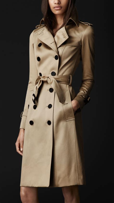 burberry long coats|Burberry long trench coat women.